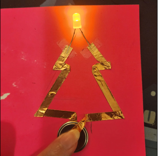 christmas tree activated