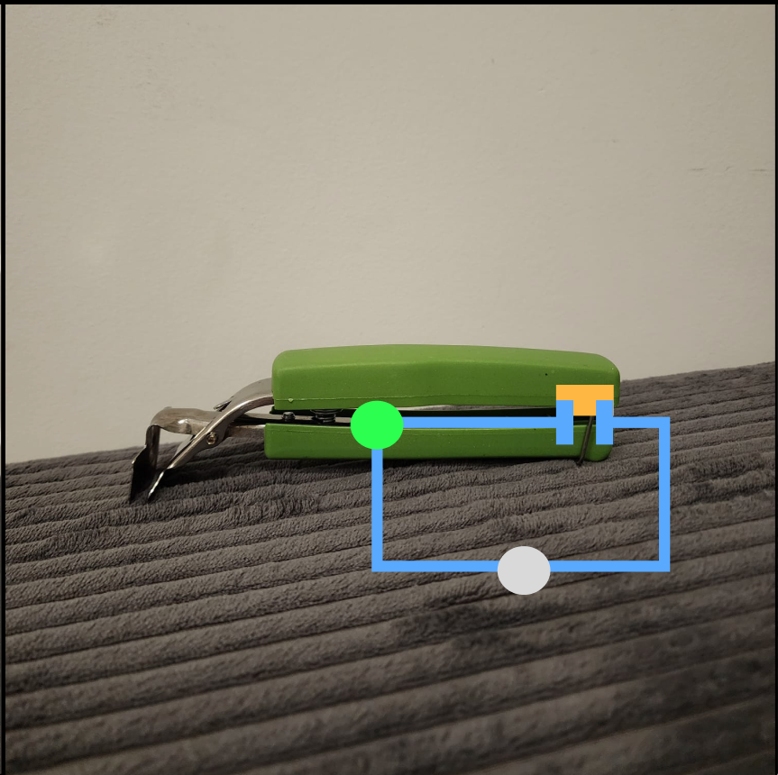 Pot gripper connected