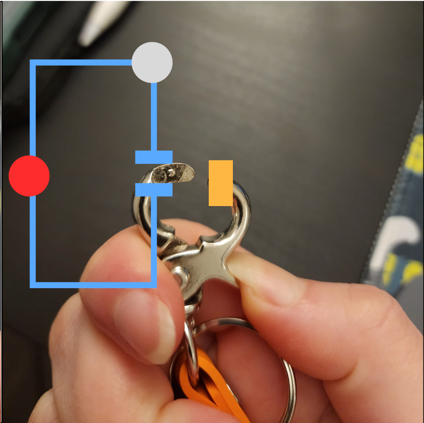 Keychain hook unactivated