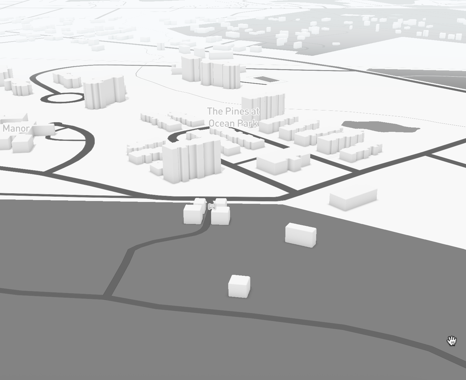 Black and white land